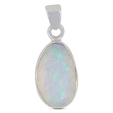 Ethiopian Opal 925 Sterling Silver Pendant