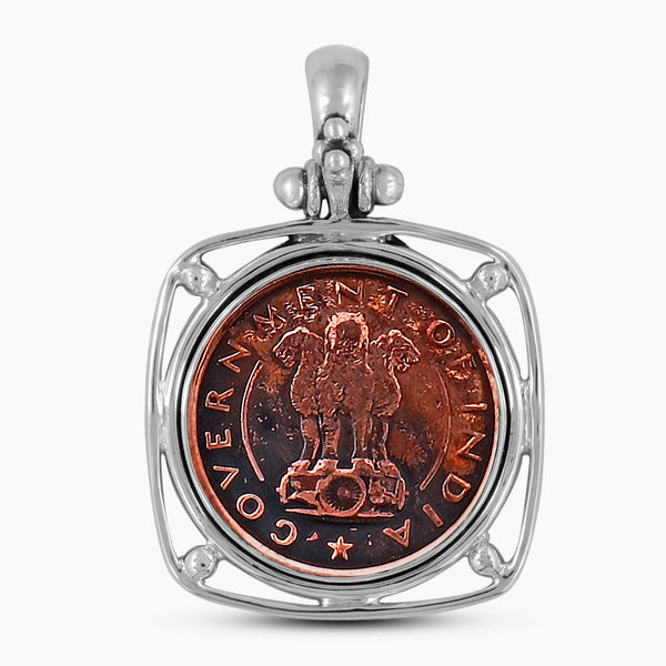 Indian Old Coin Silver Pendants