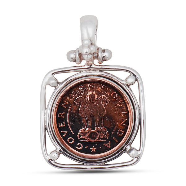 Indian Old Coin Silver Pendants