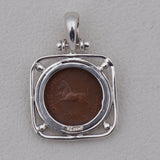 Indian Old Coin Silver Pendant