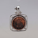 Indian Old Coin Silver Pendant