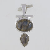 925 Starling Silver Labradorite Pendant