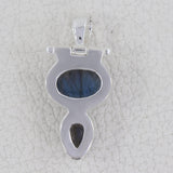 925 Starling Silver Labradorite Pendant