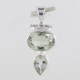 925 Sterling Silver Citrine Pendant