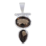 925 Sterling Silver Citrine Pendant