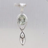 Citrine Pendant in 925 Sterling Silver