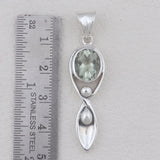 925 Sterling Silver Citrine Pendant