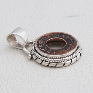 925 Sterling Silver Coin Pendants