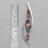 Spiny Oyster Turquoise Pendant