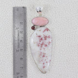 925 Starling Silver Thulite Pendant