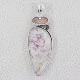 925 Starling Silver Thulite Pendant