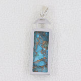 925 Silver Polychrome Jasper Pendant