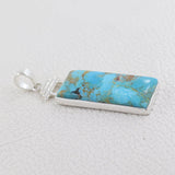 925 Silver Polychrome Jasper Pendant