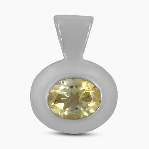 925 Sterling Silver Citrine Pendants