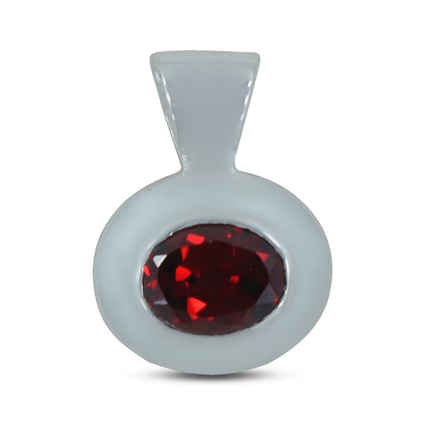 925 Sterling Silver Citrine Pendant