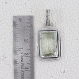 Citrine Gemstone Silver Pendant