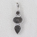 Black Tourmalated Quartz Pendant