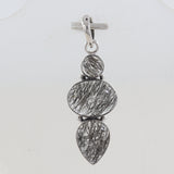 Black Tourmalated Quartz Pendant