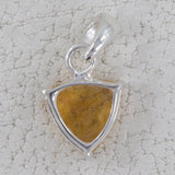 925 Sterling Silver Citrine Pendant