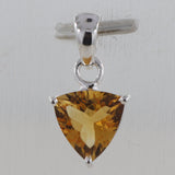 925 Sterling Silver Citrine Pendant