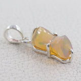 Ethiopian Opal Pendant In 925 Sterling Silver