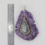 925 Sterling Silver Amethyst Pendant