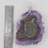 Amethyst Gemstone 925 Sterling Silver Pendant