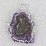 Amethyst Gemstone 925 Sterling Silver Pendant