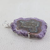 925 Sterling Silver Amethyst Pendant