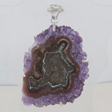 925 Sterling Silver Amethyst Pendant