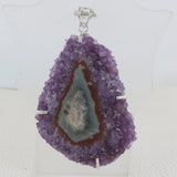 Amethyst Gemstone 925 Sterling Silver Pendant