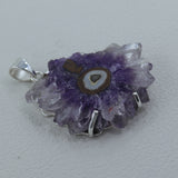 Amethyst Gemstone 925 Sterling Silver Pendant