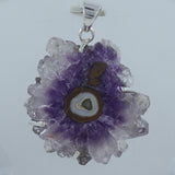 925 Sterling Silver Amethyst Pendant