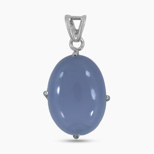 925 Sterling Silver Chalcedony Pendants