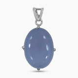 925 Sterling Silver Chalcedony Pendants