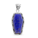 Lapis lazuli Silver Pendant