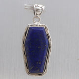 Lapis lazuli Silver Pendant