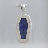 Lapis lazuli Silver Pendant