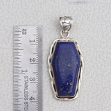 Lapis lazuli Silver Pendant