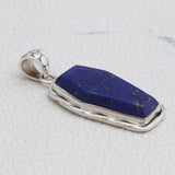 Lapis lazuli Silver Pendant