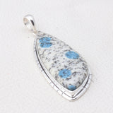 Natural K2 Jasper 925 Sterling Silver Pendant