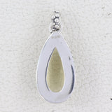 925 Sterling Silver Green Amethyst Pendants