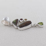 925 Staling Silver Ammolite Pendant