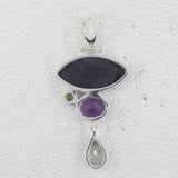 925 Starling Silver Abalone Shall Pendant