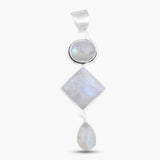 925 Sterling Silver Larimar Pendants