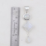 925 Silver Larimar Pendant