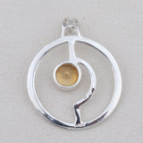 Smoky Quartz 925 Silver Pendant