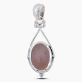 925 Sterling Silver Rainbow Moonstone Pendants