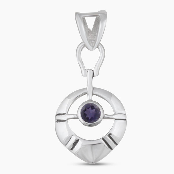925 Sterling Silver Iolite Pendants