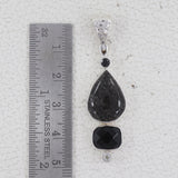 Natural Black Rutilated Quartz Top Pendant